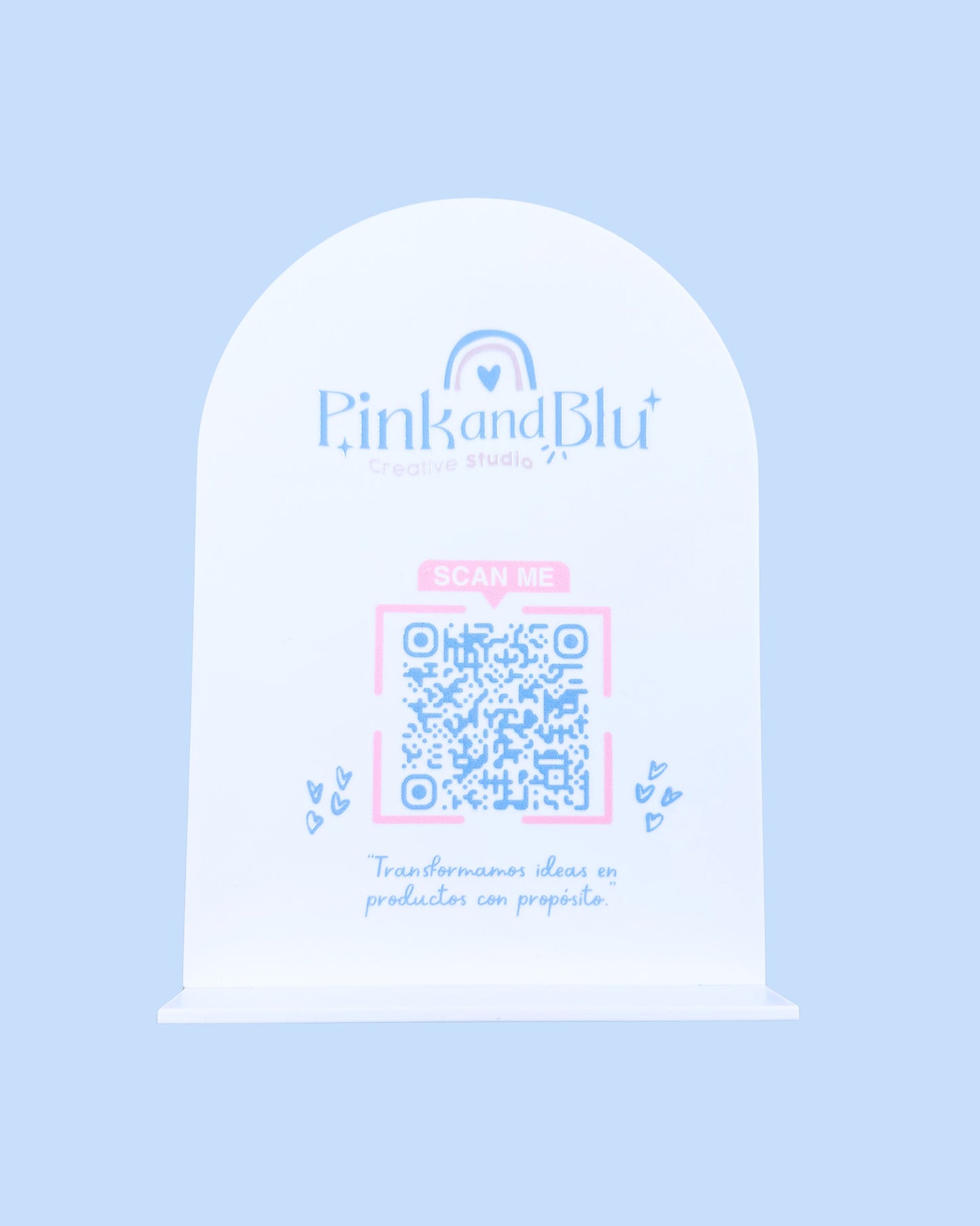 Cartel Personalizado con Código QR