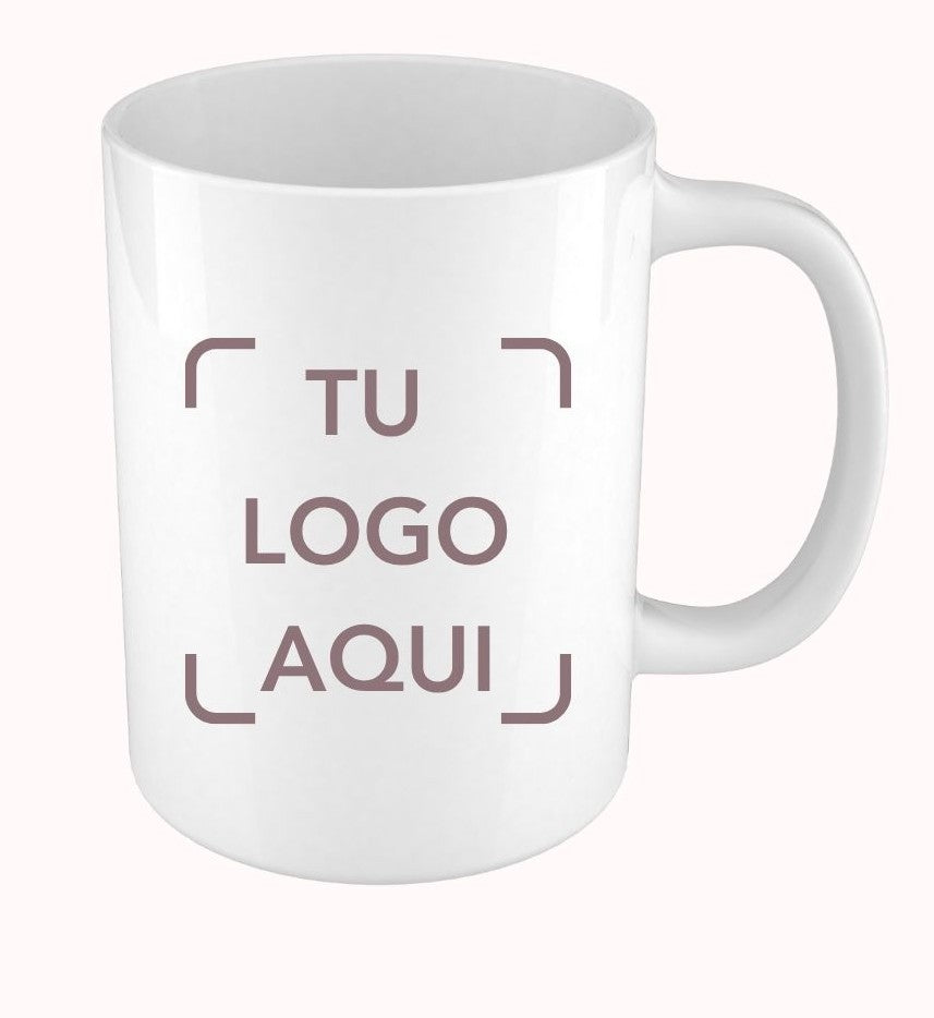 Taza personalizada de cerámica con interior de color